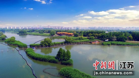俯瞰太湖沿线风景。新安街道 供图 俯瞰太湖沿线风景。新安街道 供图