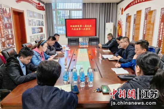 议政代表们积极建言献策。 环城街道供图 议政代表们积极建言献策。 环城街道供图