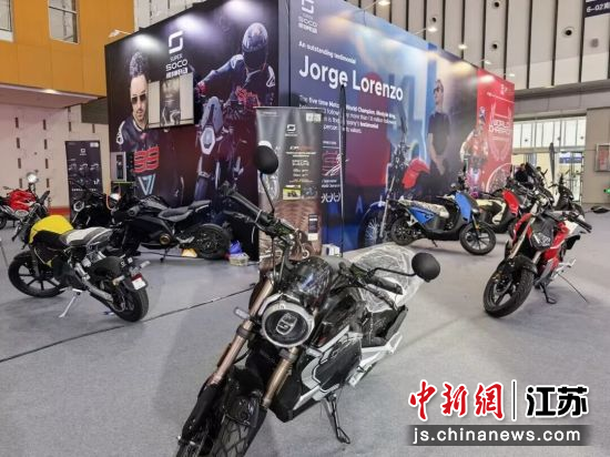 展会现场。江苏省自行车电动车协会供图 展会现场。江苏省自行车电动车协会供图