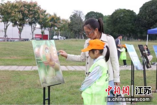 2025“益起行 益起动”环保公益活动现场。南京市江宁区喜鹊林青年志愿服务中心 供图