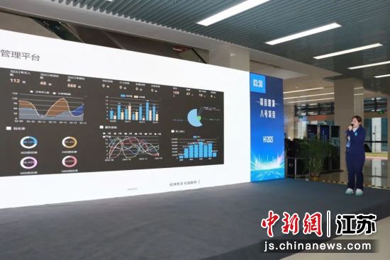 项目路演。盐城市人社局 供图 项目路演。盐城市人社局 供图