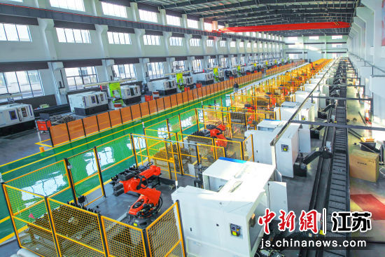 国家级制造业单项冠军企业——苏盐海核装备集团有限公司。滨海县委宣传部 供图 国家级制造业单项冠军企业——苏盐海核装备集团有限公司。滨海县委宣传部 供图