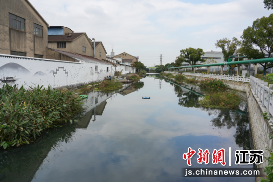 整治后的河道清爽整洁。玉祁街道 供图 整治后的河道清爽整洁。玉祁街道 供图