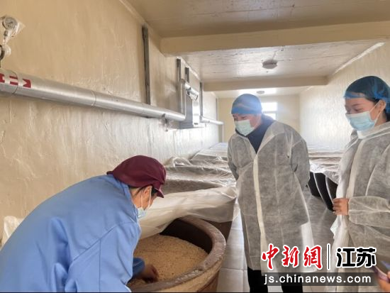 发酵厂房。 邮储银行镇江分行 供图 发酵厂房。 邮储银行镇江分行 供图