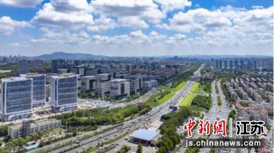 中国(南京)软件谷。南京市雨花台区委宣传部 供图 中国(南京)软件谷。南京市雨花台区委宣传部 供图