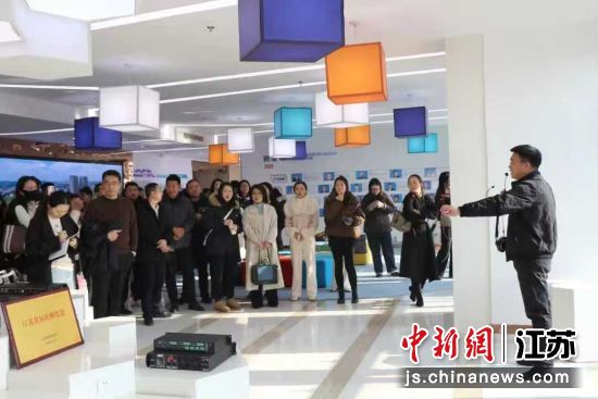 观摩活动现场。盐南高新区 供图 观摩活动现场。盐南高新区 供图