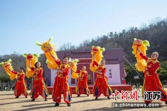 民俗活动现场。江浦街道 供图 民俗活动现场。江浦街道 供图