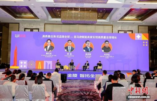 来自不同赛道的企业卖家在会上分享了各自的出海之路。南京市商务局 供图 来自不同赛道的企业卖家在会上分享了各自的出海之路。南京市商务局 供图