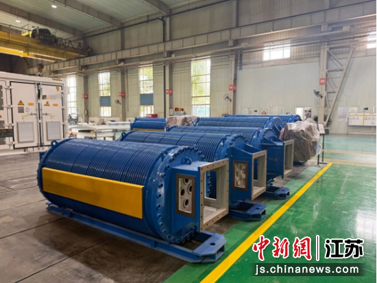 中电变压器待发产品。南京江宁滨江经济开发区 供图 中电变压器待发产品。南京江宁滨江经济开发区 供图