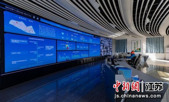 水利智慧平台。盐城市水利局 供图 水利智慧平台。盐城市水利局 供图