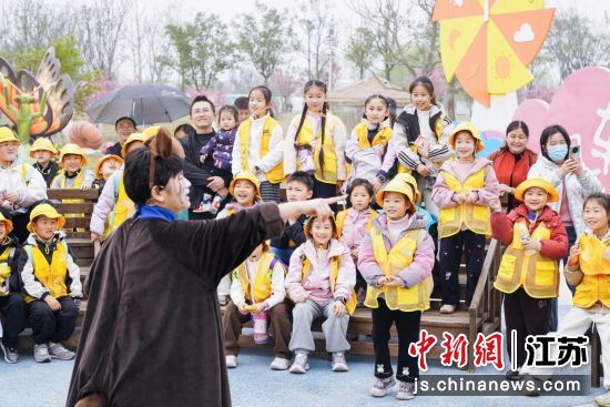 研学活动。盐城市博物馆 供图 研学活动。盐城市博物馆 供图