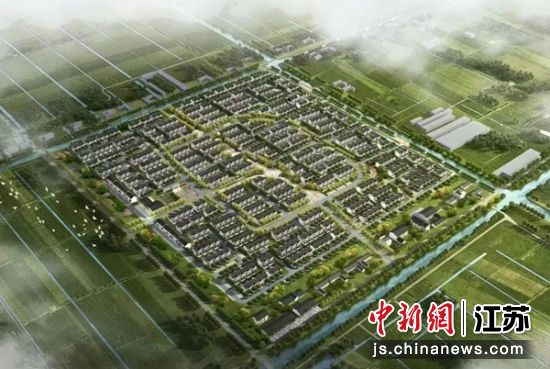 新型社区效果图。盐城经开区党政办 供图 新型社区效果图。盐城经开区党政办 供图