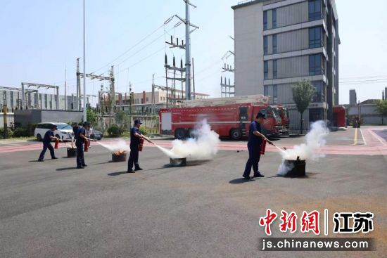 消防实景综合演练。前洲街道 供图 消防实景综合演练。前洲街道 供图