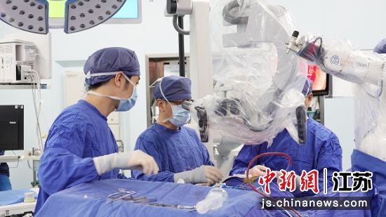 手术现场。通大附院 供图 手术现场。通大附院 供图