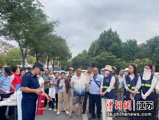 消防知识科普现场。琵琶街道 供图 消防知识科普现场。琵琶街道 供图