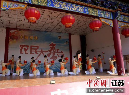 活动现场。江苏农牧科技职业学院 供图 活动现场。江苏农牧科技职业学院 供图