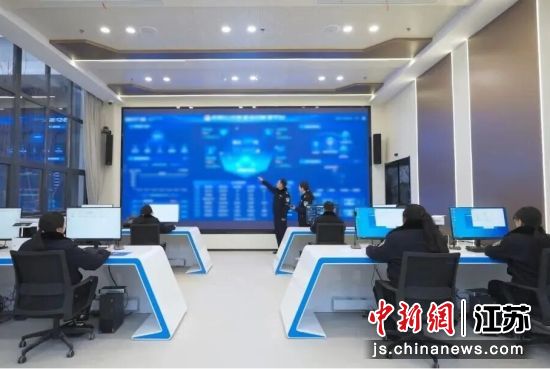 智慧安防平台。盐城市公安局 供图 智慧安防平台。盐城市公安局 供图