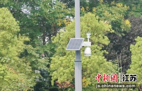 空气质量监测点位。盐城经开区党政办 供图 空气质量监测点位。盐城经开区党政办 供图