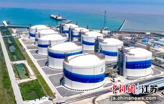中国海油盐城“绿能港”。滨海县委宣传部 供图 中国海油盐城“绿能港”。滨海县委宣传部 供图