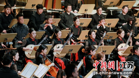 演出现场。南京民族乐团 供图 演出现场。南京民族乐团 供图