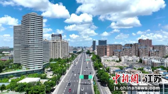 盐都区城市风貌。盐都区委宣传部 供图 盐都区城市风貌。盐都区委宣传部 供图