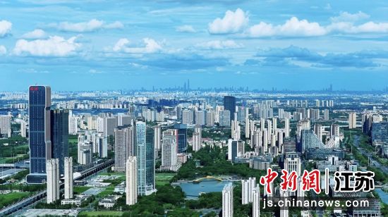 全国百强县之首昆山。昆山市融媒体中心供图 全国百强县之首昆山。昆山市融媒体中心供图