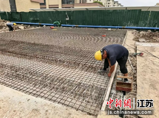 施工现场。王议晨 摄 施工现场。王议晨 摄