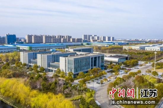 盐城经开区新能源汽车产业园区。盐城经开区党政办 供图 盐城经开区新能源汽车产业园区。盐城经开区党政办 供图