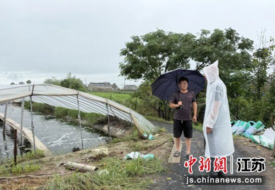 排查各类风险隐患。盐城经开区党政办 供图 排查各类风险隐患。盐城经开区党政办 供图