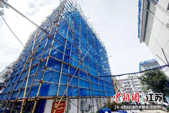 老旧小区改造。亭湖区融媒体中心 供图 老旧小区改造。亭湖区融媒体中心 供图