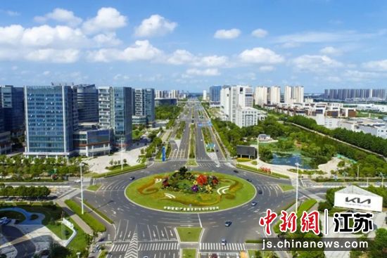 盐城经开区城市风貌。盐城经开区党政办 供图 盐城经开区城市风貌。盐城经开区党政办 供图
