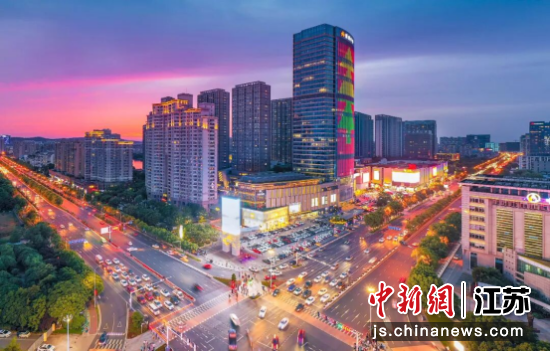 百家湖商圈。南京市江宁区委宣传部 供图 百家湖商圈。南京市江宁区委宣传部 供图