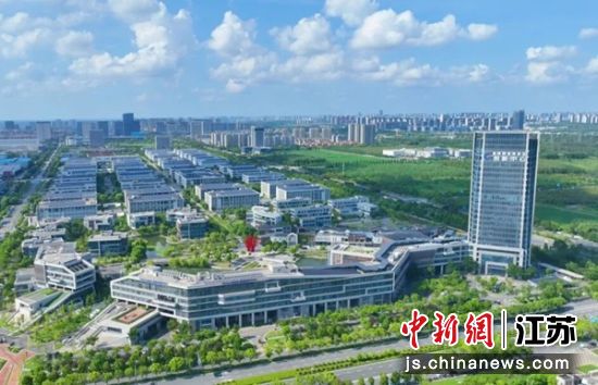 盐城国家高新区创新中心。盐都区融媒体中心 供图 盐城国家高新区创新中心。盐都区融媒体中心 供图