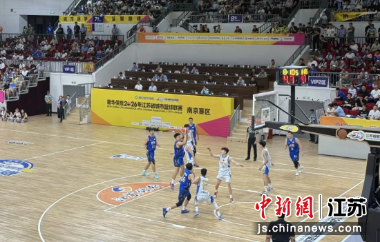 篮球联赛。南京江北新区工委宣传和统战部 供图 篮球联赛。南京江北新区工委宣传和统战部 供图