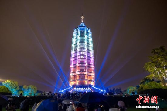 “去看塔”共读共创计划活动在南京举行。大报恩寺遗址博物馆供图 “去看塔”共读共创计划活动在南京举行。大报恩寺遗址博物馆供图