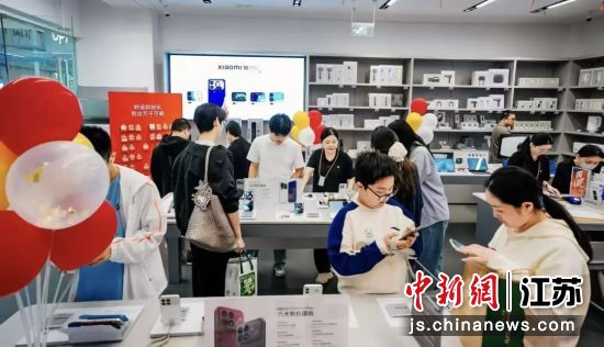 市民购买电子产品。周恩惠 摄 市民购买电子产品。周恩惠 摄