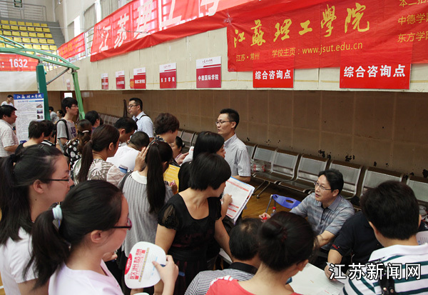 2013年高招咨询会在江苏理工学院举行