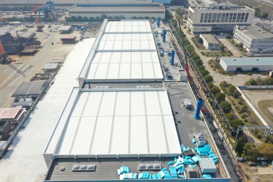 该项目是招商局海门基地响应创新、协调、绿色、开放、共享的新发展理念,建设的高效、智能、绿色涂装车间。