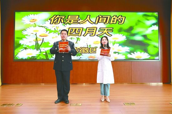 读书分享。黄一琪 摄